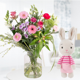 Wildflower Bouquet Sommerwiese + Nici Happy Bunny