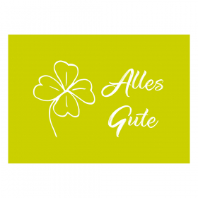 "Alles Gute" Greeting Card