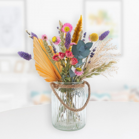 Letterbox Dried Flowers Pastel