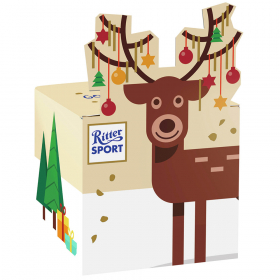 Ritter Sport Reindeer Chocolate Box (83g)