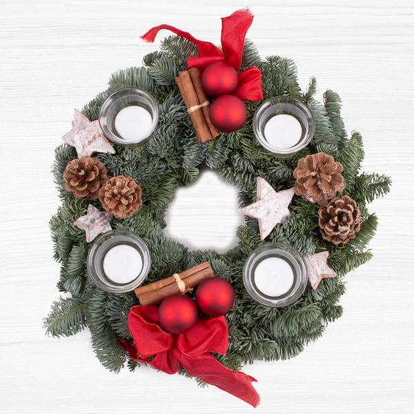 Buy a ready-made Advent wreath online