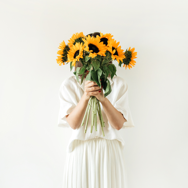 Buy a bouquet of sunflowers